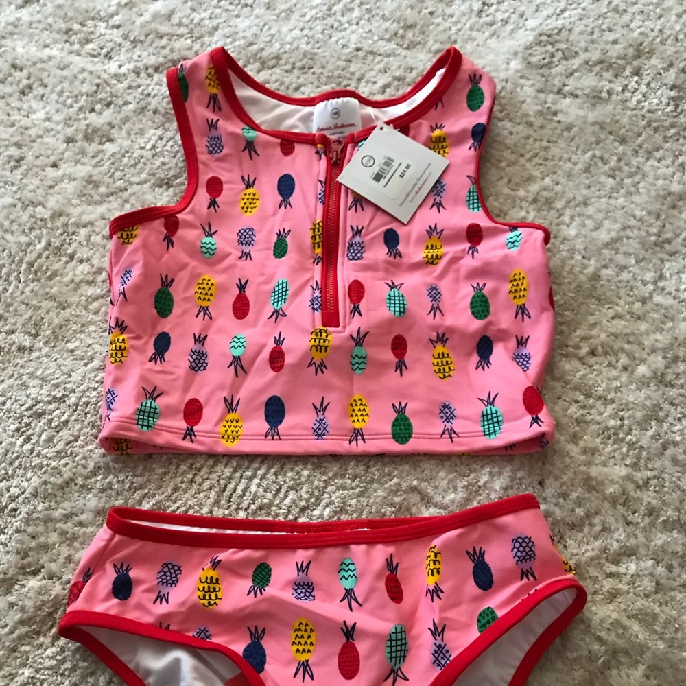 NWT Hanna Anderson swim set for girls.